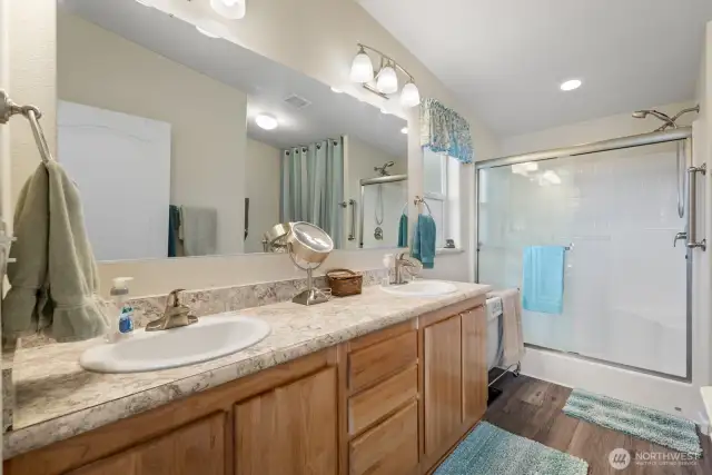 Primary BAth with walk in shower