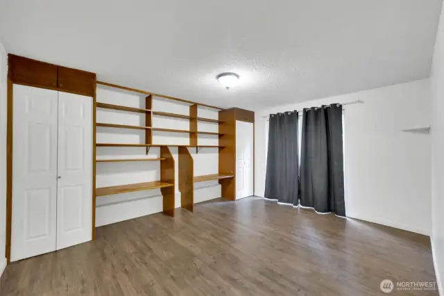 Lower level and slider to backyard.