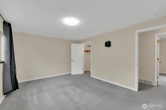 Primary bedroom alternate view.