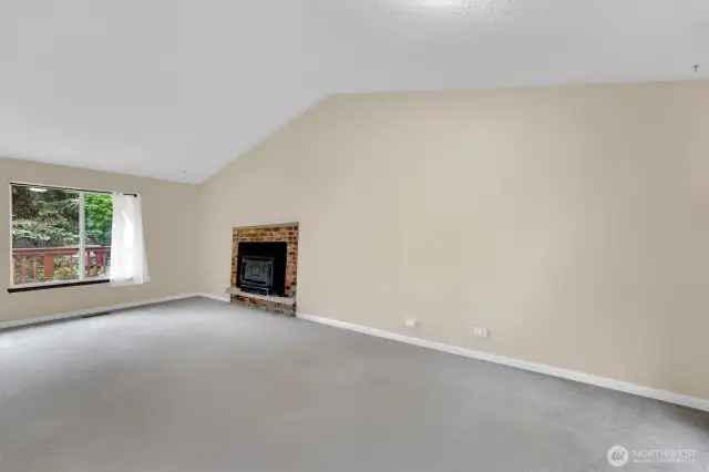 Alternate view of living room.