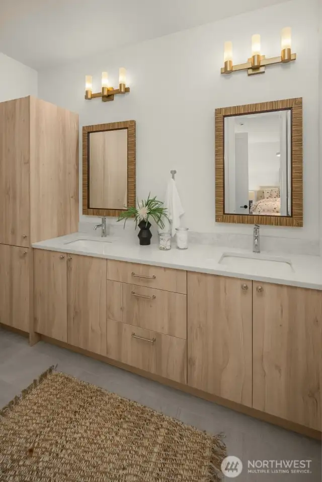 Ensuite spa-like bathroom