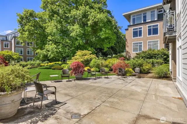 Community patio.