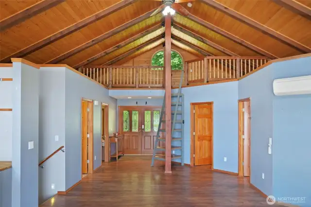 Entrance and Loft