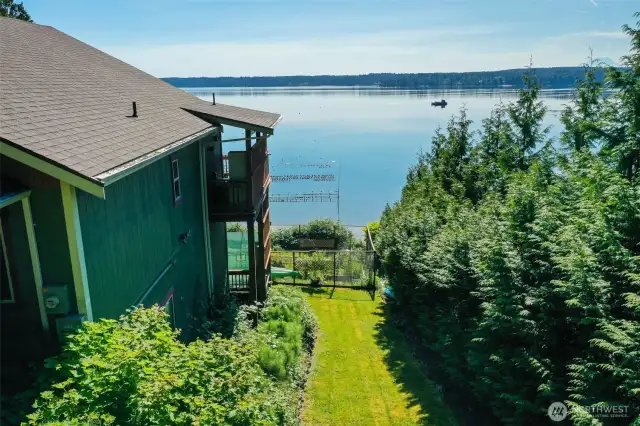 Side yard view