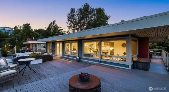 create your own garden, out door living space with incredible views