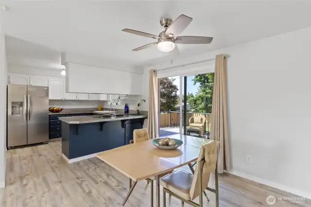 A Peek into the Updated Kitchen ..