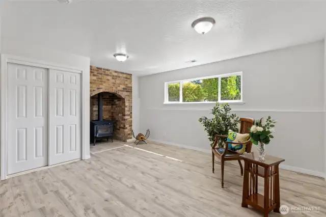 Another Cozy Wood Burning Stove ..