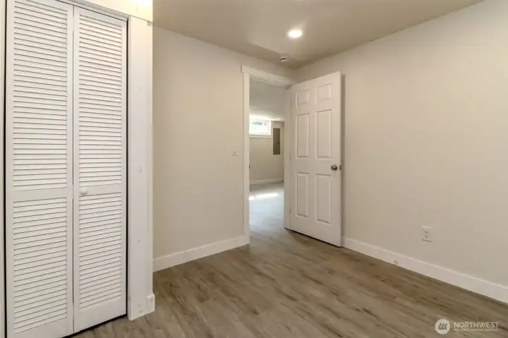 4th bedroom is downstairs