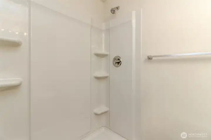 Walk in shower