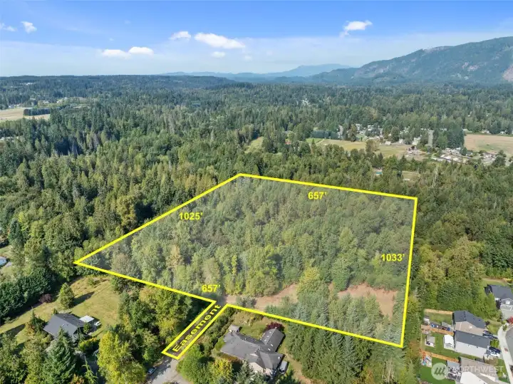 Approximately15.54 serene acres await your arrival.