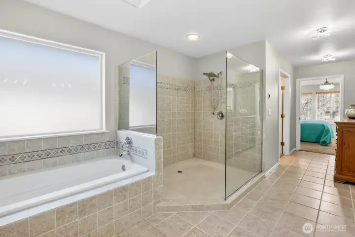 Primary Suite 5 Piece Bathroom