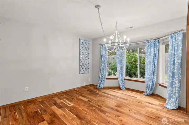 main floor bedroom used as formal dining
