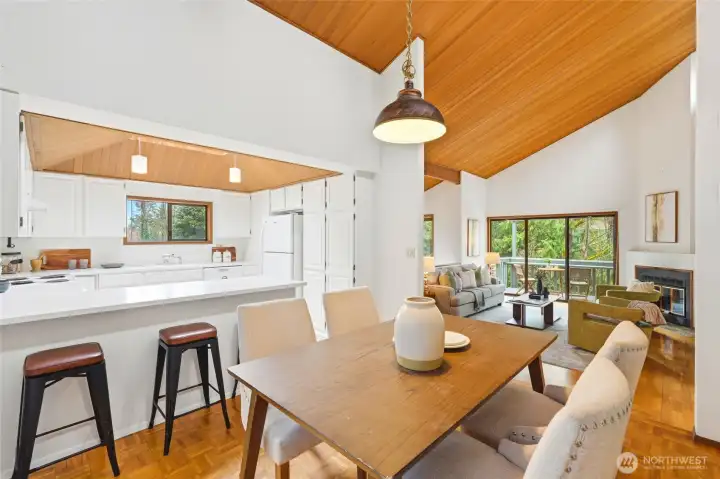 Dining and Kitchen Area