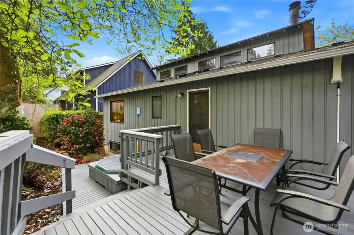 Deck Directly Off The Primary Room