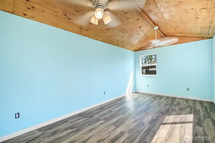 Bonus room for crafts, workshop or whatever your vision