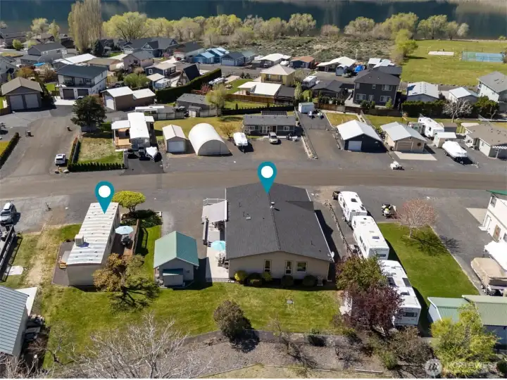 Home has been used by the homeowners as one property over the years hosting family, friends and Airbnb the little house in recent years.