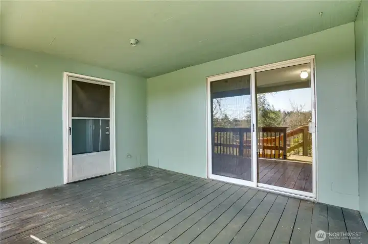 Private Covered Patio