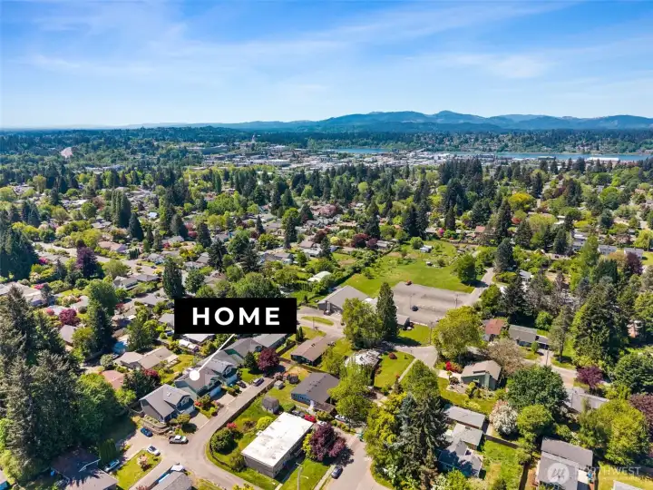 Additional aerial views showcasing this prime location