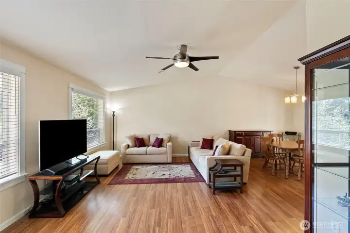 Light and airy living room