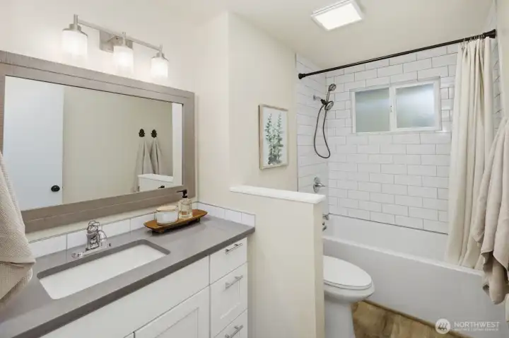 Main floor guest bathroom