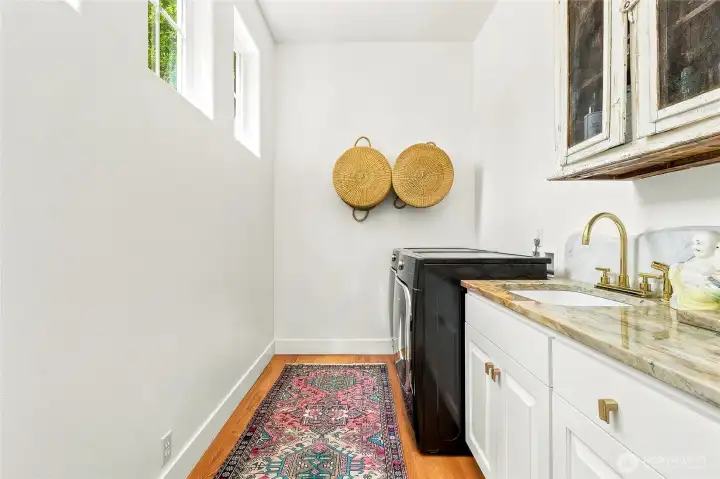 Laundry on the Main floor - newer Washer & Dryer included Laundry on the Main floor - newer Washer & Dryer included