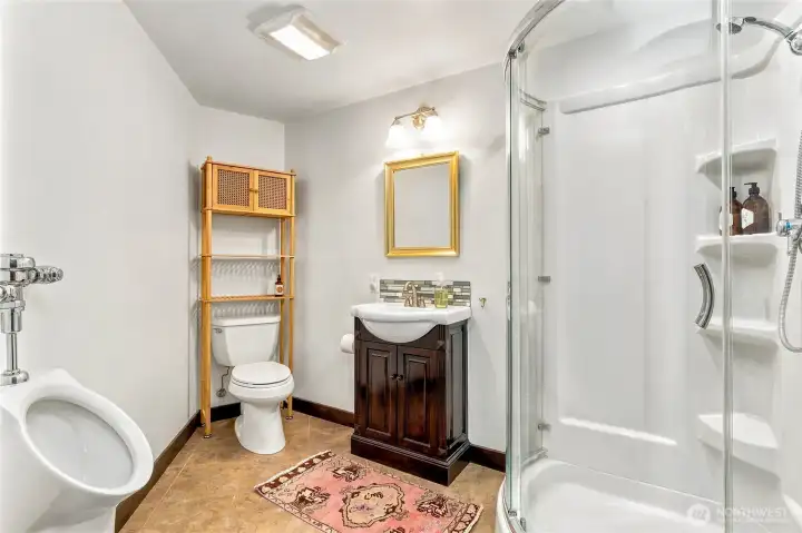 Second Bathroom on the lower level Second Bathroom on the lower level