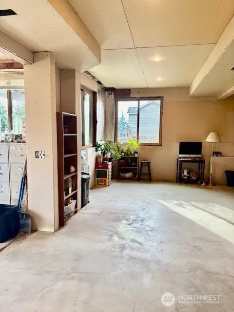 Unfinished basement