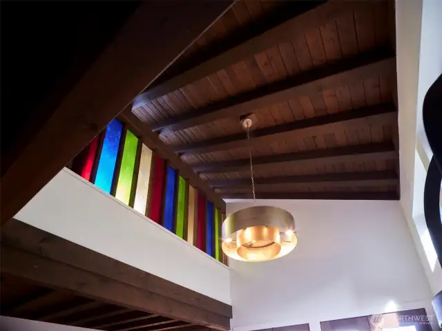 Vaulted Ceilings in Living Room