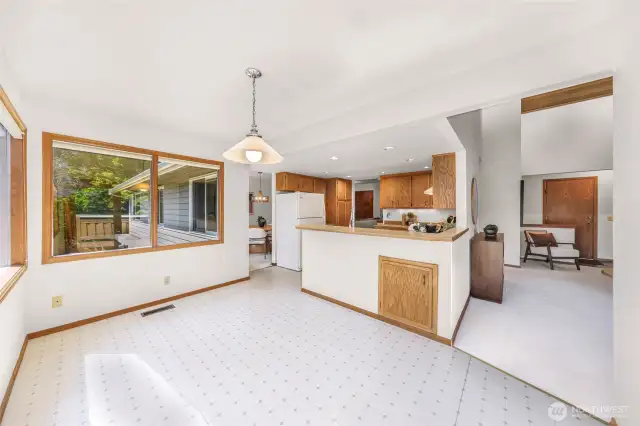 Room for casual dining expanding your kitchen.
