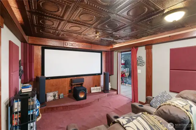 Main lower Movie room