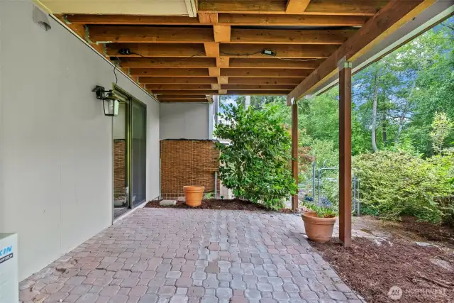 More patio!