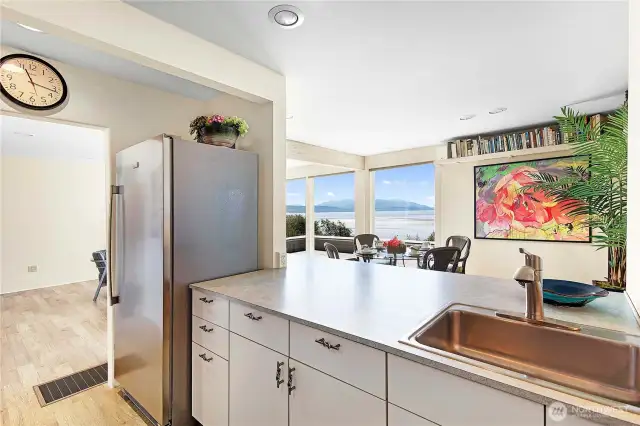 Cooking with a view!