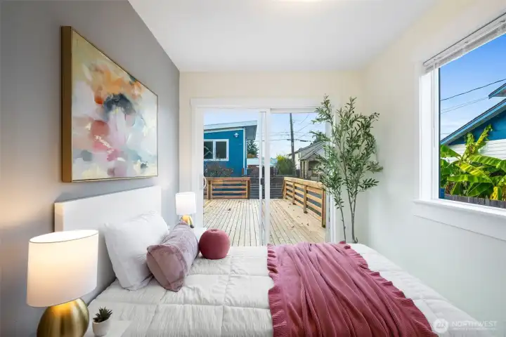 Another bedroom on the main floor.