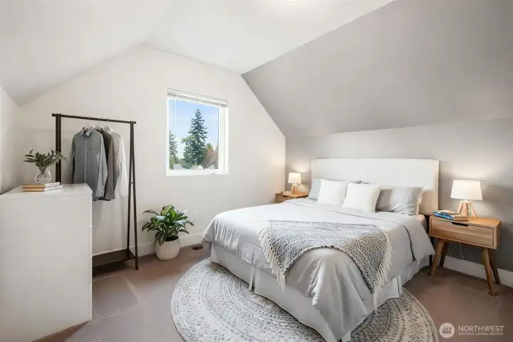 *VIRTUALLY STAGED*   Office area and bedroom found upstairs.