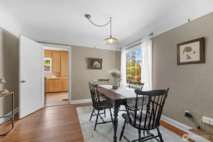 The coved ceilings add depth, sophistication, and historic character throughout the home.