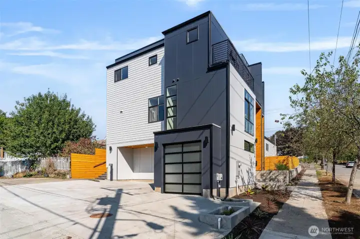 Garage and 1 off street space both with charging are inc.