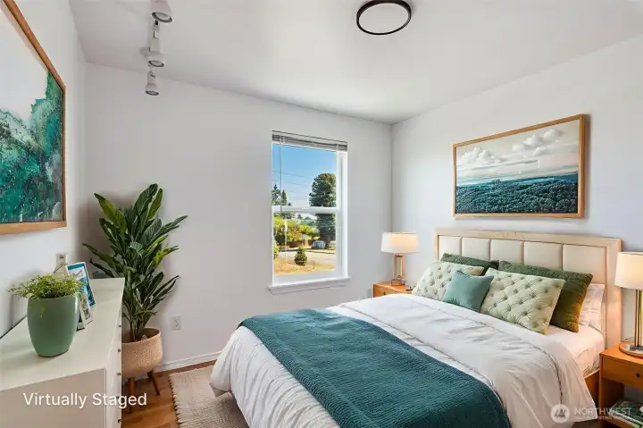 Bedroom 2 - Virtually Staged