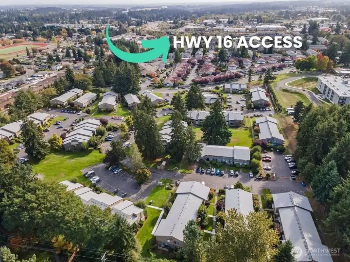 Car friendly location for easy travel