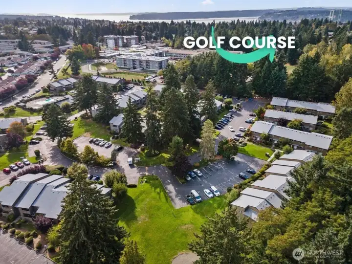 Highlands Golf Course is right up the street
