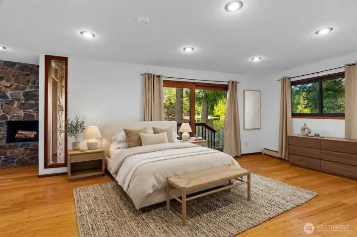 Primary Bedroom off the entrance