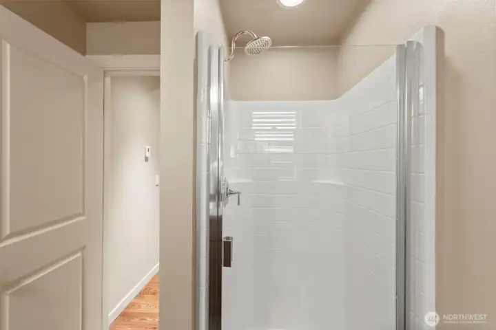 Shower in 3/4 Bathroom