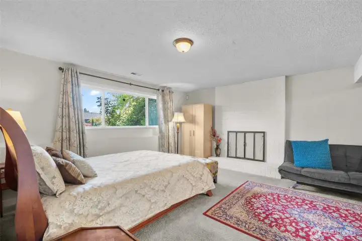 Basement Bedroom Area