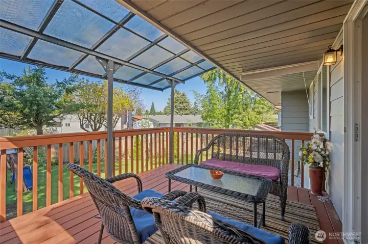 Covered Deck, Upper Main Floor