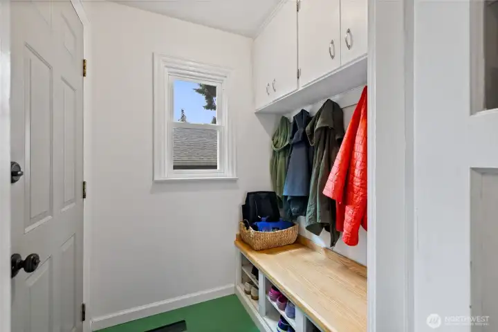 Mudroom off Kitchen