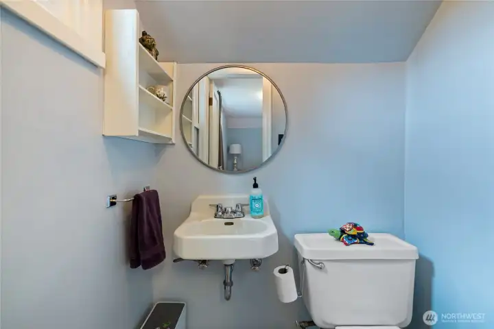1/2 Bath located off Bedroom 2