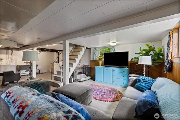 Current use is TV / Rec room