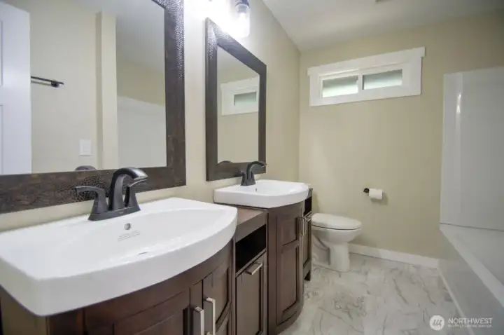 Second floor main bathroom Second floor main bathroom