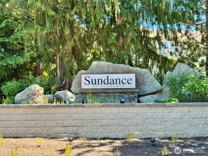 Welcome to Sundance Community Entrance Sign Welcome to Sundance Community Entrance Sign