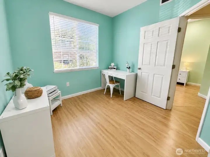 Bright Secondary Bedroom with Natural Light Bright Secondary Bedroom with Natural Light