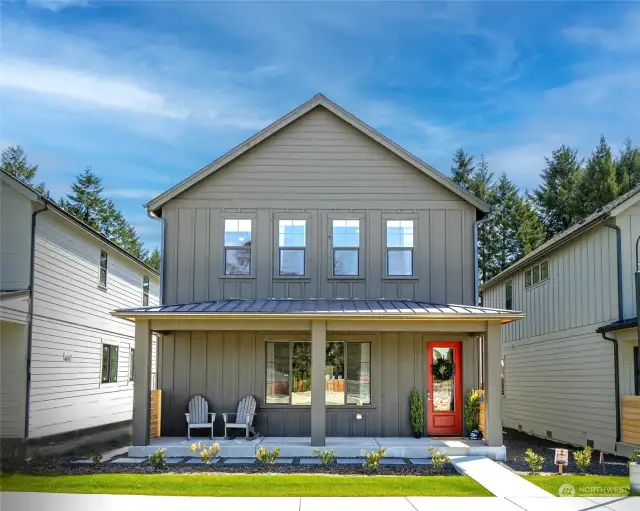 Trestlewood is a vibrant "Porch to Park" community in Lacey, Washington. The stunning Magnolia Plan features 2288 SF, 4 BRs & 3.5 BAs. This home also comes with a 484 SF ADU above the 2-car garage. Exceptional features & finishes are found throughout.